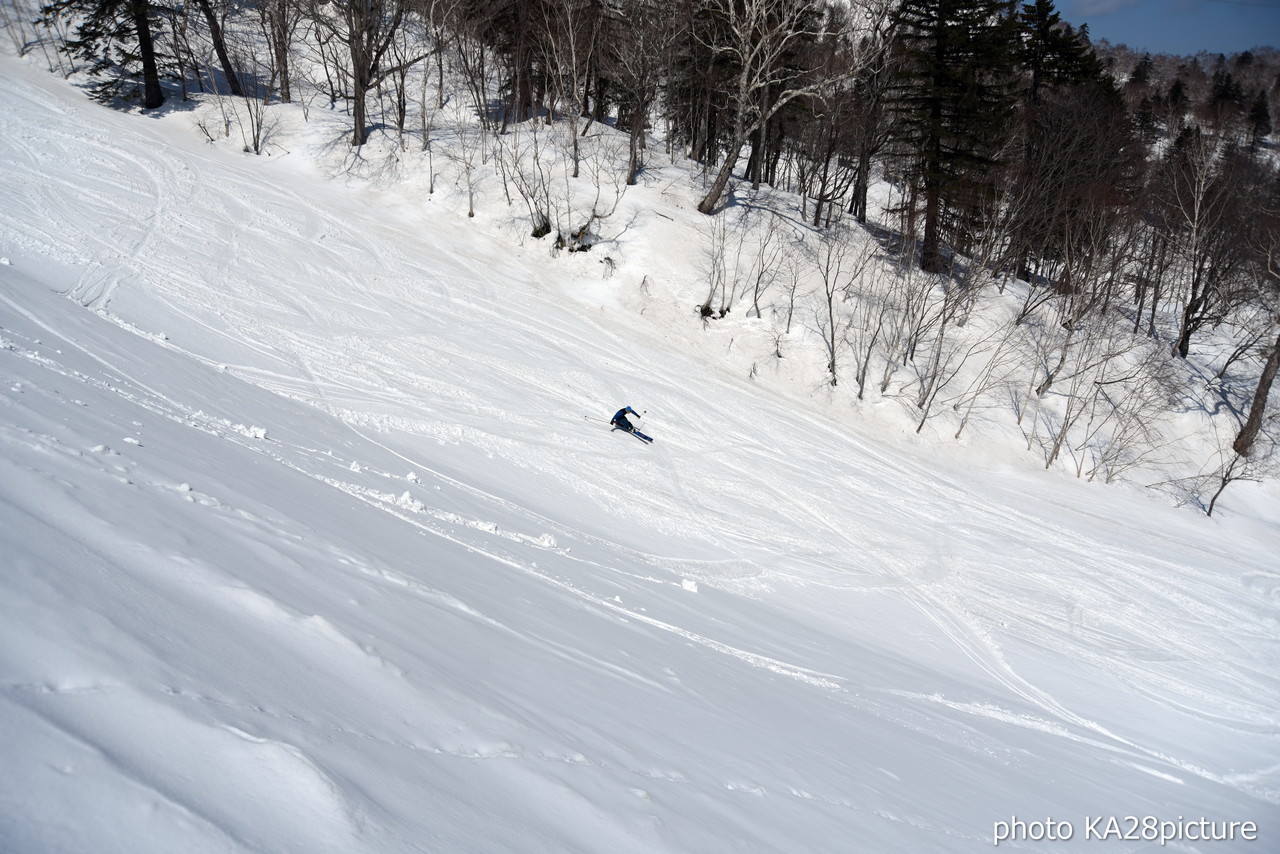 富良野スキー場　山頂の積雪は 192cm!! 春の『THE DAY』到来☆